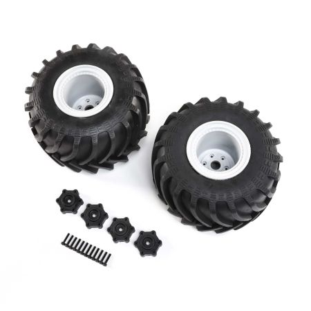 Losi Mounted Monster Truck Tires, Left/Right: LMT (Z-LOS43034) Losi Mounted Monster Truck Tires, Left/Right: LMT (Z-LOS43034)