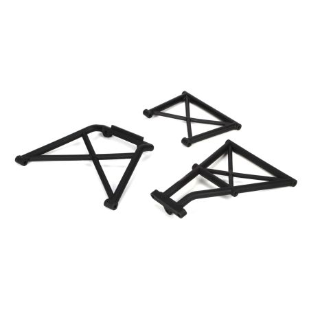 Losi Rear Bumper Brace Set (3): 5IVE-T (Z-LOSB2576) Losi Rear Bumper Brace Set (3): 5IVE-T (Z-LOSB2576)