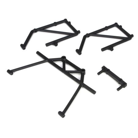 Losi Rear Cage Mount & Fender Brace Set (4): 5IVE-T (Z-LOSB2580) Losi Rear Cage Mount & Fender Brace Set (4): 5IVE-T (Z-LOSB2580)