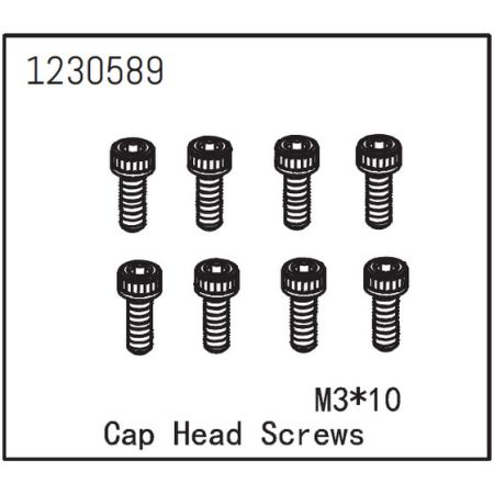 Absima Cap Head Screw M3*10 (8) Absima Cap Head Screw M3*10 (8)