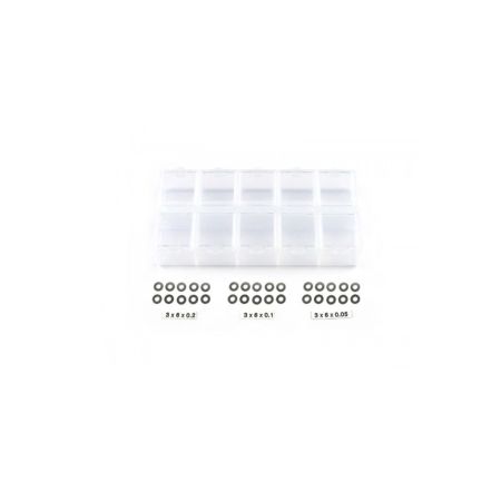 Arrowmax Shims Set for 3x6 with Plastic Case (AM020100) Arrowmax Shims Set for 3x6 with Plastic Case (AM020100)