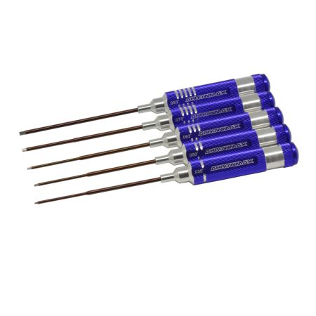 Arrowmax Allen Wrench Set .035;.050;.063;078;093-5 Pcs Arrowmax Allen Wrench Set .035;.050;.063;078;093-5 Pcs