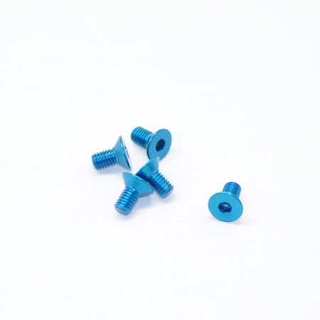 Arrowmax Alu Screw Allen Csk M3 x 6 Blue (5) (AM14CS3006B) Arrowmax Alu Screw Allen Csk M3 x 6 Blue (5) (AM14CS3006B)