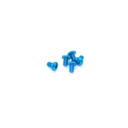 Arrowmax Alu Screw Allen Roundhead M3 x 5 Blue (5) (AM14RH3005B) Arrowmax Alu Screw Allen Roundhead M3 x 5 Blue (5) (AM14RH3005B)