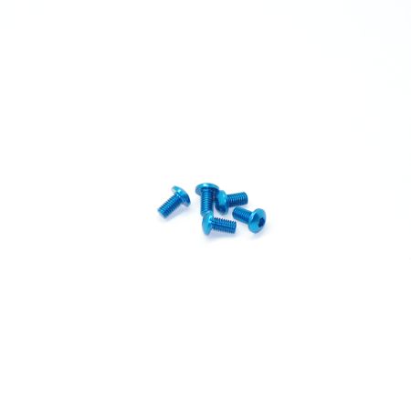Arrowmax Alu Screw Allen Roundhead M3 x 6 Blue (5) (AM14RH3006B) Arrowmax Alu Screw Allen Roundhead M3 x 6 Blue (5) (AM14RH3006B)