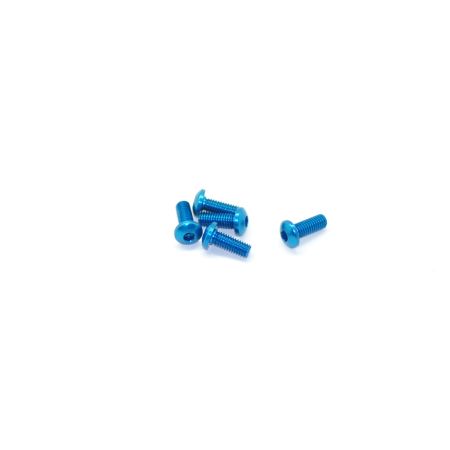 Arrowmax Alu Screw Allen Roundhead M3 x 8 Blue (5) (AM14RH3008B) Arrowmax Alu Screw Allen Roundhead M3 x 8 Blue (5) (AM14RH3008B)