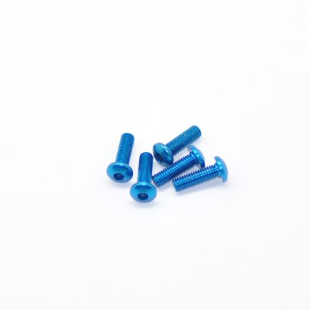 Arrowmax Alu Screw Allen Roundhead M3 x 10 Blue (5) (AM14RH3010B) Arrowmax Alu Screw Allen Roundhead M3 x 10 Blue (5) (AM14RH3010B)