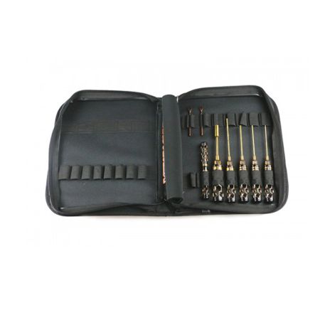Arrowmax Toolset 1/10 Elec Trg+Bag Blk Golden (8pcs) (AM199440) Arrowmax Toolset 1/10 Elec Trg+Bag Blk Golden (8pcs) (AM199440)