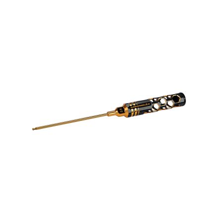 Arrowmax Ball Driver Hex Wrench 2.5 x 120mm Blk Golden (AM420125BG)