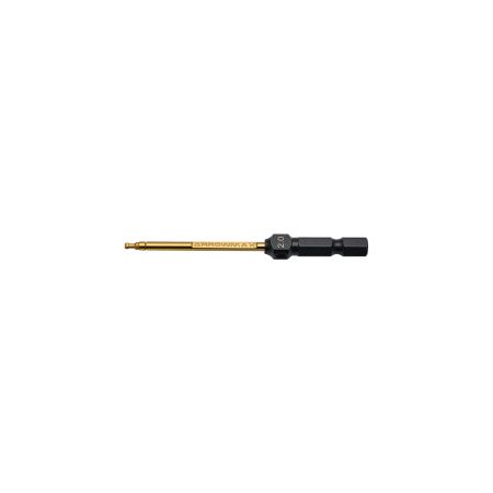 Arrowmax Ball Driver Hex Wrench 2.0 x 80mm Power Tip Only (AM522120) Arrowmax Ball Driver Hex Wrench 2.0 x 80mm Power Tip Only (AM522120)