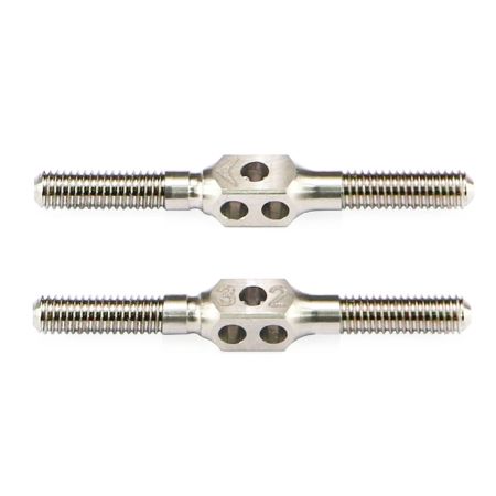 Arrowmax 64 Ti Turnbuckle 3mm x 32mm (1-1/4") - (2) (AM640206) Arrowmax 64 Ti Turnbuckle 3mm x 32mm (1-1/4") - (2) (AM640206)