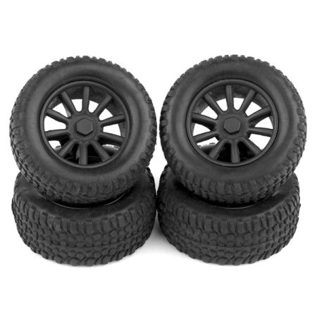 Team Associated SC28 Wheels & Tyres Mounted (F/R) (AS21426) Team Associated SC28 Wheels & Tyres Mounted (F/R) (AS21426)