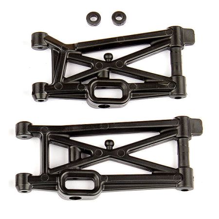 Team Associated Reflex 14B/14T Front & Rear Arms + Spacers (AS21502) Team Associated Reflex 14B/14T Front & Rear Arms + Spacers (AS21502)