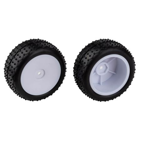 Team Associated Reflex 14 Wide Mini Pin Tyres - Mounted White Wheels (AS21596) Team Associated Reflex 14 Wide Mini Pin Tyres - Mounted White Wheels (AS21596)