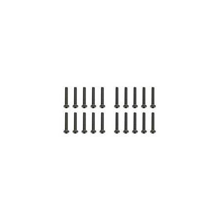 Team Associated M3 X 20 Button Head Hex Screws (10) (AS25188)