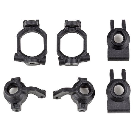 Team Associated Rival MT10 Caster And Steering Block Set (AS25818) Team Associated Rival MT10 Caster And Steering Block Set (AS25818)