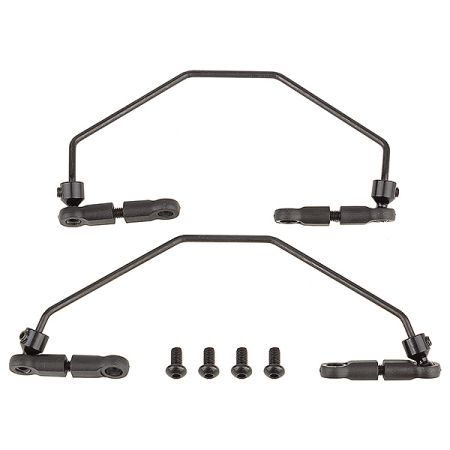 Team Associated Rival MT10 Front Anti-Roll Bar Set (AS25835) Team Associated Rival MT10 Front Anti-Roll Bar Set (AS25835)