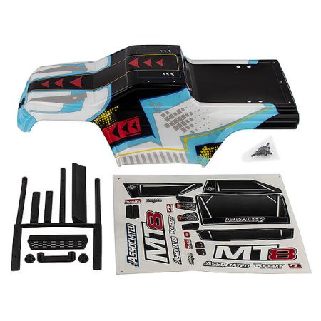 Team Associated Rival MT8 Body Set, Painted (AS25921) Team Associated Rival MT8 Body Set, Painted (AS25921)