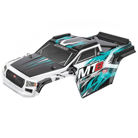 Team Associated Rival MT8 Body Set, Teal, Painted (AS25941) Team Associated Rival MT8 Body Set, Teal, Painted (AS25941)