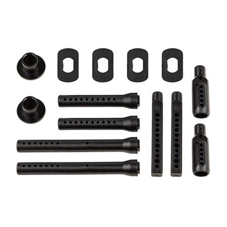 Team Associated SR7 Body Post Set Front & Rear (AS26015)