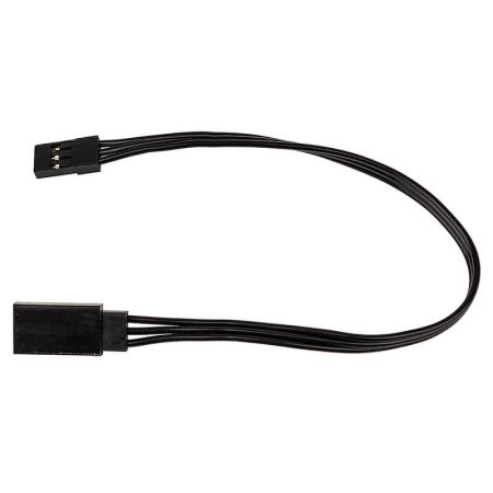 Reedy 175mm Servo Extension Wire Black (6.89In) (AS27165)