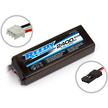 Reedy Lipo Pro Tx/Rx 2400Mah 7.4V Flat (AS27313) Reedy Lipo Pro Tx/Rx 2400Mah 7.4V Flat (AS27313)