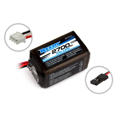 Reedy Lipo Pro Rx 2700Mah 7.4V Hump Battery Pack (AS27314) Reedy Lipo Pro Rx 2700Mah 7.4V Hump Battery Pack (AS27314)