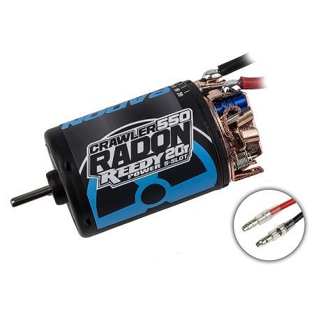 Reedy Radon 2 Crawler 550 20T 5 Slot 1100KV Brushed Motor (AS27466) Reedy Radon 2 Crawler 550 20T 5 Slot 1100KV Brushed Motor (AS27466)