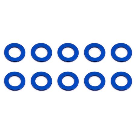 Team Associated Ballstud Washers 5.5 X 0.5mm Blue Aluminium X10 (AS31381) Team Associated Ballstud Washers 5.5 X 0.5mm Blue Aluminium X10 (AS31381)