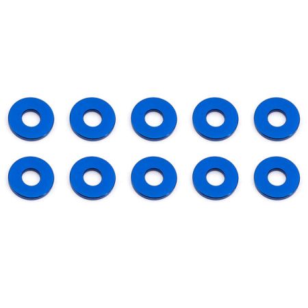 Team Associated Bulkhead Washers 7.8 X 1.0mm Blue Aluminium (10) (AS31385) Team Associated Bulkhead Washers 7.8 X 1.0mm Blue Aluminium (10) (AS31385)