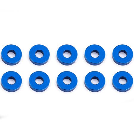 Team Associated Blue Aluminum Bulkhead Washers 7.8 X 2.0 mm (10) (AS31386) Team Associated Blue Aluminum Bulkhead Washers 7.8 X 2.0 mm (10) (AS31386)