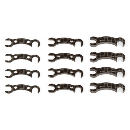 Team Associated TC7.2 FT Camber Link Mount Shims Graphite (AS31806) Team Associated TC7.2 FT Camber Link Mount Shims Graphite (AS31806)