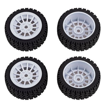 Team Associated Apex 2 Sport Rally A550 Wheels And Tyres (AS31914) Team Associated Apex 2 Sport Rally A550 Wheels And Tyres (AS31914)