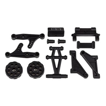 Team Associated MT12+ Lux Wheelie Bar Set (AS41158) Team Associated MT12+ Lux Wheelie Bar Set (AS41158)