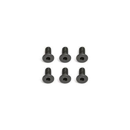 Team Associated M2.5 X 0.45 X 6 Fhc Screw (10) (AS4675)