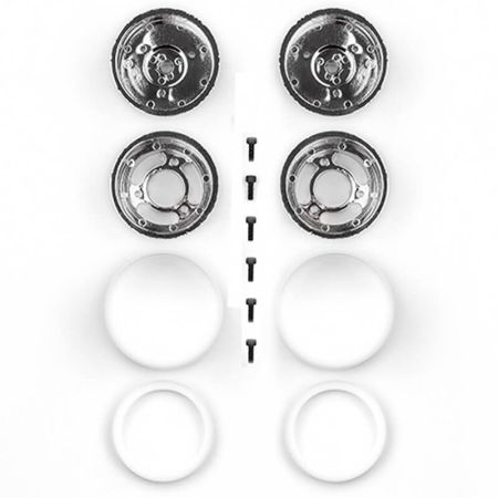 Team Associated Jay Halsey RC10 Rear Wheels, Chrome (AS6396) Team Associated Jay Halsey RC10 Rear Wheels, Chrome (AS6396)