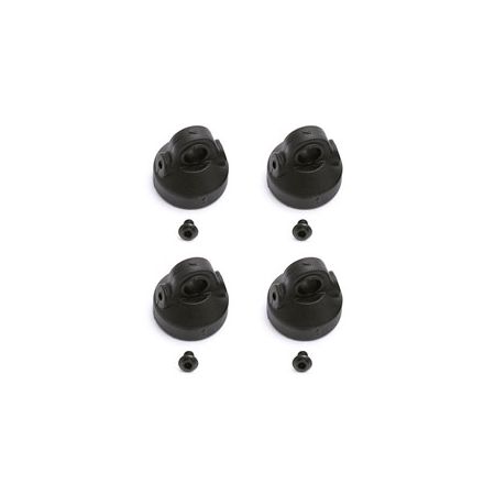 Team Associated 1/10 Bleeder Shock Caps (4) (AS6443) Team Associated 1/10 Bleeder Shock Caps (4) (AS6443)