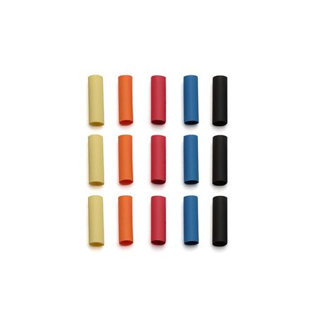 Reedy Shrink Tubing 15 Pieces (3 Of Each Colour) (AS650)