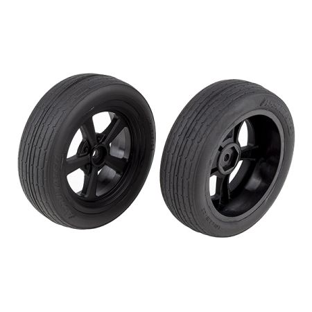 Team Associated DR10 Front Wheels With Drag Tyres (AS71073) Team Associated DR10 Front Wheels With Drag Tyres (AS71073)