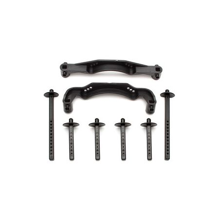 Team Associated Qualifier Pro Rally Body Mount Set (AS7173)