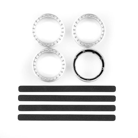 Team Associated DC10 FT Adj. Wheel Rim, Silver (4) (AS72243) Team Associated DC10 FT Adj. Wheel Rim, Silver (4) (AS72243)