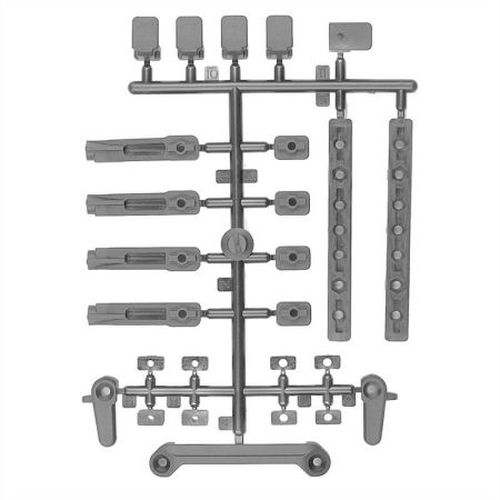 Team Associated DC10 Battery Mount Set, Grey (AS72253) Team Associated DC10 Battery Mount Set, Grey (AS72253)