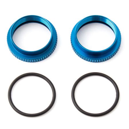 Team Associated RC8B3/RC8B3.1//RC8B3.2 Shock Spring Collars 20mm (2) (AS81221) Team Associated RC8B3/RC8B3.1//RC8B3.2 Shock Spring Collars 20mm (2) (AS81221)