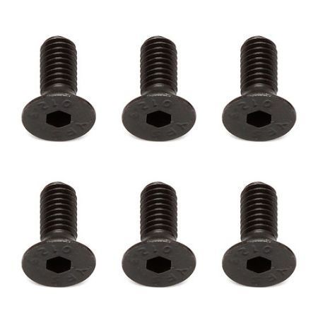 Team Associated M4 X 10mm FHCS (10) (AS81262) Team Associated M4 X 10mm FHCS (10) (AS81262)