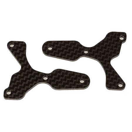 Team Associated RC8B4 FT Front Lower Susp. Arm Inserts Carbon (AS81532) Team Associated RC8B4 FT Front Lower Susp. Arm Inserts Carbon (AS81532)