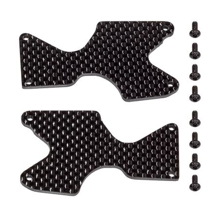 Team Associated RC8B4.1 FT Rear Suspension Arm Inserts Cf (AS81668) Team Associated RC8B4.1 FT Rear Suspension Arm Inserts Cf (AS81668)