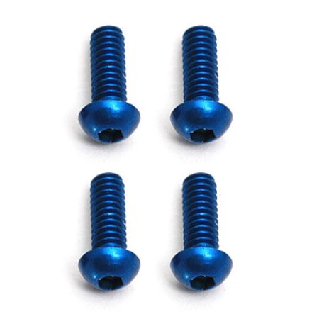 Team Associated Factory Team M2X6 BHCS Blue Aluminium (4) (AS8546) Team Associated Factory Team M2X6 BHCS Blue Aluminium (4) (AS8546)