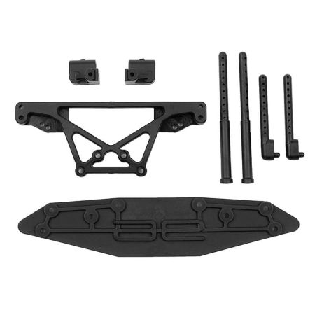 Team Associated RC10Ds Front Bumper & Body Mounts (AS8822)