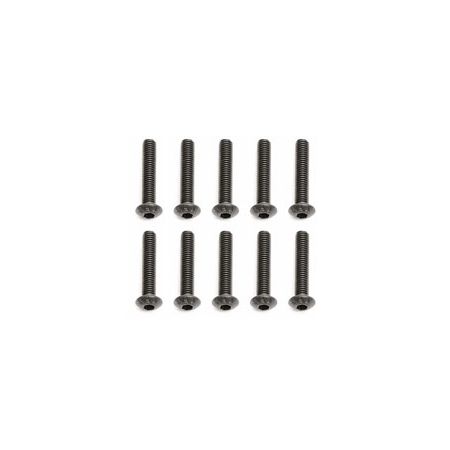 Team Associated BHCS 3X16mm Screws (10) (AS89203) Team Associated BHCS 3X16mm Screws (10) (AS89203)