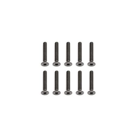 Team Associated FHCS 3X18mm Screws (10) (AS89209) Team Associated FHCS 3X18mm Screws (10) (AS89209)